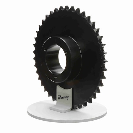 Browning Steel Bushed Bore Roller Chain Sprocket, 60Q41 60Q41